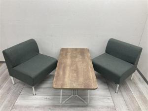 【訳アリ特価品】【レアな商品が入荷！！】オカムラ　アルトリビングシリーズ　ソファ　ロビー用　ラウンジソファ　商談用　など多種多様に使用用途あり※2脚1セットでの販売になります。〈岐阜・愛知・三重・静岡・福井〉