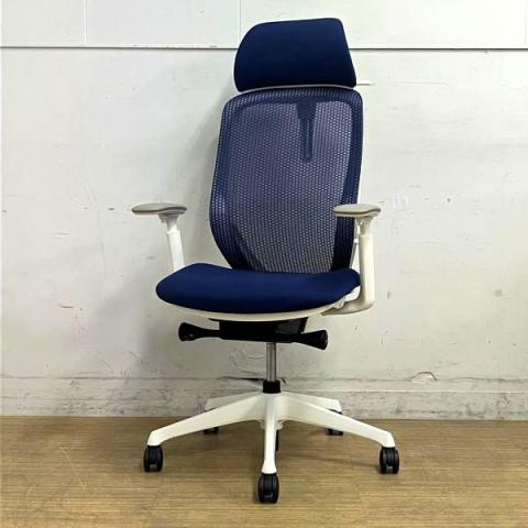 【中古】シルフィー  オカムラ（okamura） 肘付ハイバックチェア