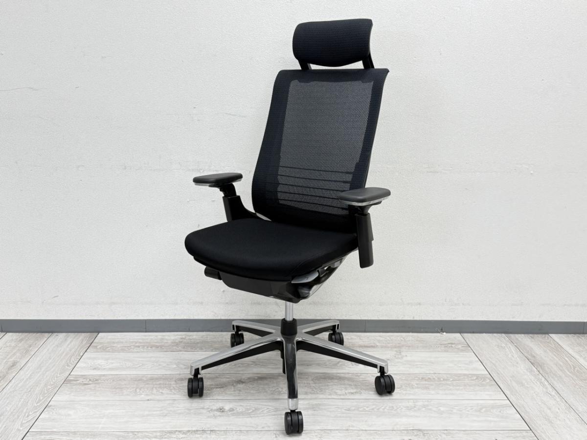 【2020年製】【メッシュチェア】【ヘッドレスト付き】コクヨ製　インスパイン　INSPINE
                        インスパイン
                                    中古
            