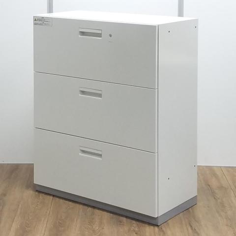 【中古】L6  プラス（PLUS） ローキャビネット／ラテラル