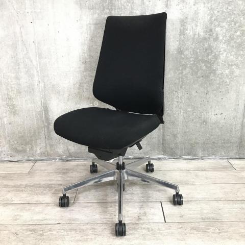 【中古】デュオラ クッション CRSG3100E6N コクヨ（KOKUYO） 肘無ハイバックチェア