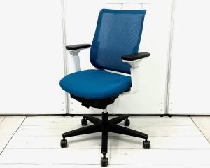 すっきりと上質なデザインが人気！透過性の高いメッシュチェアが入荷！快適な座り心地を実現するおすすめのオフィスチェア！
■コクヨ/ミトラ/ブルー×ホワイト