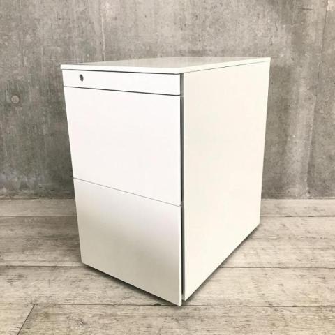 【中古】プロユニット DN31CA Z975 オカムラ（okamura） ワゴン3段