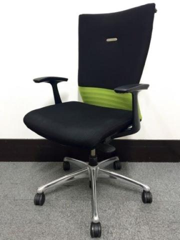 【中古】フィーゴチェア  オカムラ（okamura） 肘付ハイバックチェア
