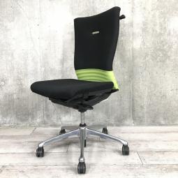 【ふっかふかクッション】■オカムラ/フィーゴシームレス/コートハンガー付き/グリーン　【弊社使用欄：A01033678 K 】【SN】