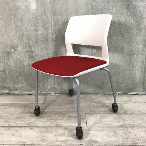 【中古】160シリーズ CK-160C-V コクヨ（KOKUYO） スタッキングチェア