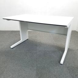 【コンパクトサイズで使いやすい！】■コクヨ　アイエスシリーズ　平デスク　W1100×D600×H720mm　ホワイト　引出無　■省スペースに設置できるビジネスデスク！【KOKUYO　iS】