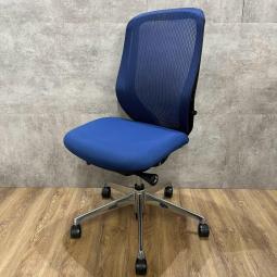 【前傾チルト機能付き】【オカムラ製品で最も人気を集める高機能メッシュチェア!】■オカムラ(okamura)製 シルフィ(Sylphy) ハイバック 背面メッシュ ■インディゴブルー×ブラックシェル〈岐阜・愛知・三重・静岡・福井〉