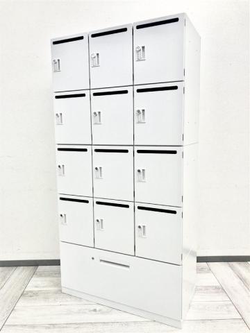 【中古】エルレージ  ウチダ（UCHIDA) 12人用更衣ロッカー