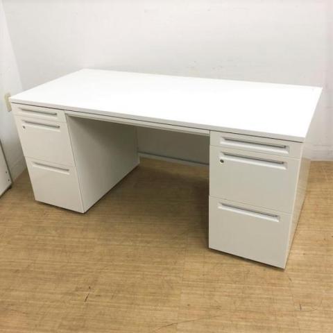 【中古】アドバンス  オカムラ（okamura） 両袖机