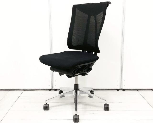 【中古】セレーオチェア  イトーキ（ITOKI） 肘無ハイバックチェア