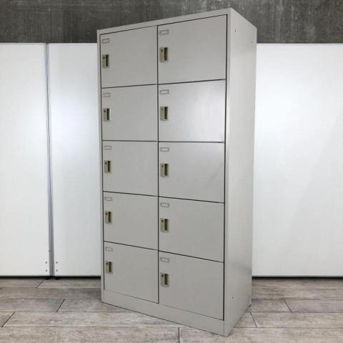 【中古】FZタイプ 4510FZ Z13 オカムラ（okamura） 10人用パーソナルロッカー