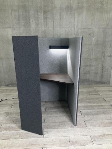 【中古】ドレープ 4WAVBP MX63 オカムラ（okamura） 集中ワークブース