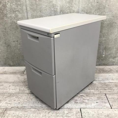 【中古】CZシリーズ CZN-047LB-WE イトーキ（ITOKI） 脇机2段