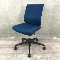 【オフィスの王道！納得の座り心地！魔法のように売れ続けている定番のオフィスチェア！】■コクヨ（KOKUYO）製　ウィザード2（wizard2）チェア　肘無し　ハイバック　■ランバーサポート付き　■ターコイズブルー×ホワイトシェル×ブラック脚【2509】弊社使用欄【A01032306】