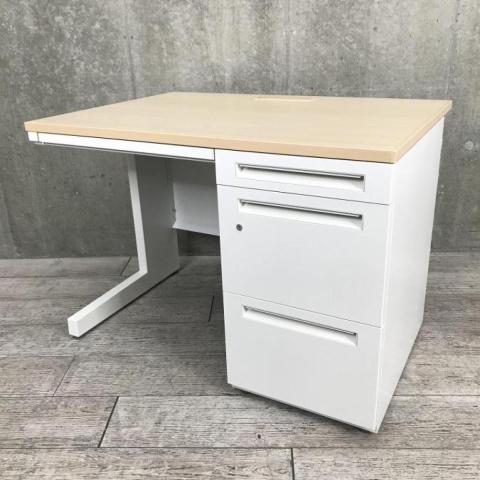 専用出品　徳田家具 最高級 国会議事堂使用 片袖机 桜材 収納着用徳川公兜(とくがわこうかぶと)｜227,800円(税込)｜間口63cm