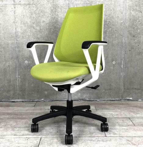 【中古】ノナ  イトーキ（ITOKI） 肘付ハイバックチェア