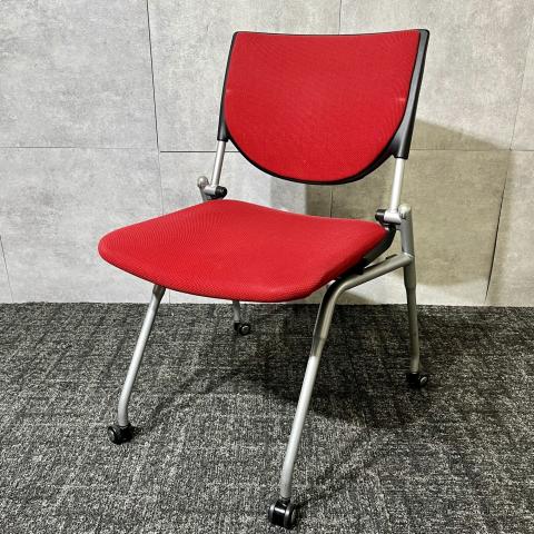 【中古】プロスタック 8140FZ オカムラ（okamura） ネスティングチェア