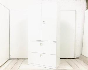 【下段が2段で手が届きやすい！！】◆オカムラ/レクトライン　両開き　2段ラテラル　書棚　収納　家具　リユース　九州最大級《オフィスバスターズ福岡博多店は、福岡を拠点として、日本全国へ中古オフィス用品・オフィス家具を提供しております》