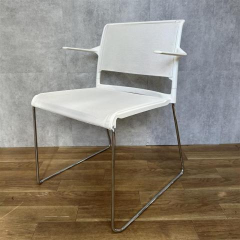 【中古】Aライン Aline 230-2-WH　Aline Wilkhahn（ウィルクハーン） スタッキングチェア