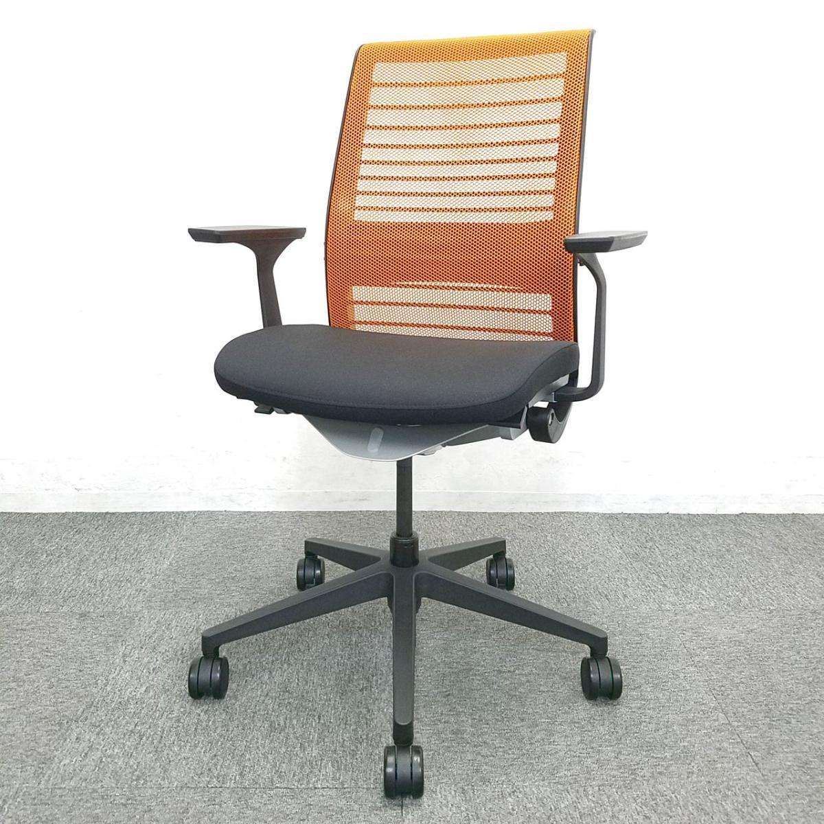 【12脚入荷】長時間座っている人のために開発されたチェア入荷！中古　高級チェア　シンク　オフィスチェア　OAチェア　テレワーク　在宅ワーク　メッシュ
                        シンクチェア（2015年以降モデル）
                                    中古
            