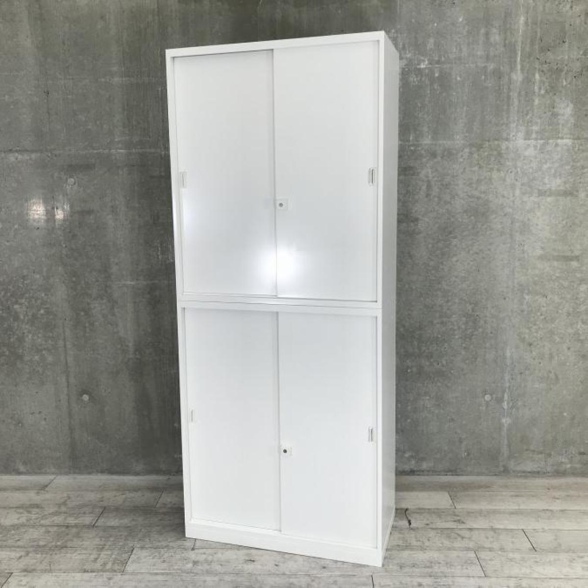 【開閉時のスペース節約に！】◆オカムラ/レクトライン　引き違い　上下書庫　2枚　引き戸　スライド　収納　整理整頓　家具　リユース　九州最大級《オフィスバスターズ福岡博多店は、福岡を拠点として、日本全国へ中古オフィス用品・オフィス家具を提供しております》
                        レクトライン
                                    中古
            