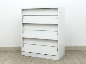 【ケンドン式の雑誌架が入荷！】◆イトーキ/eSキャビネット　カタログ　3段　収納　整理整頓　家具　リユース　九州最大級《オフィスバスターズ福岡博多店は、福岡を拠点として、日本全国へ中古オフィス用品・オフィス家具を提供しております》