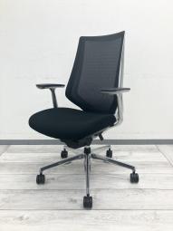 【メッシュチェア】デュオラ/Duora　シリーズ　色ブラック