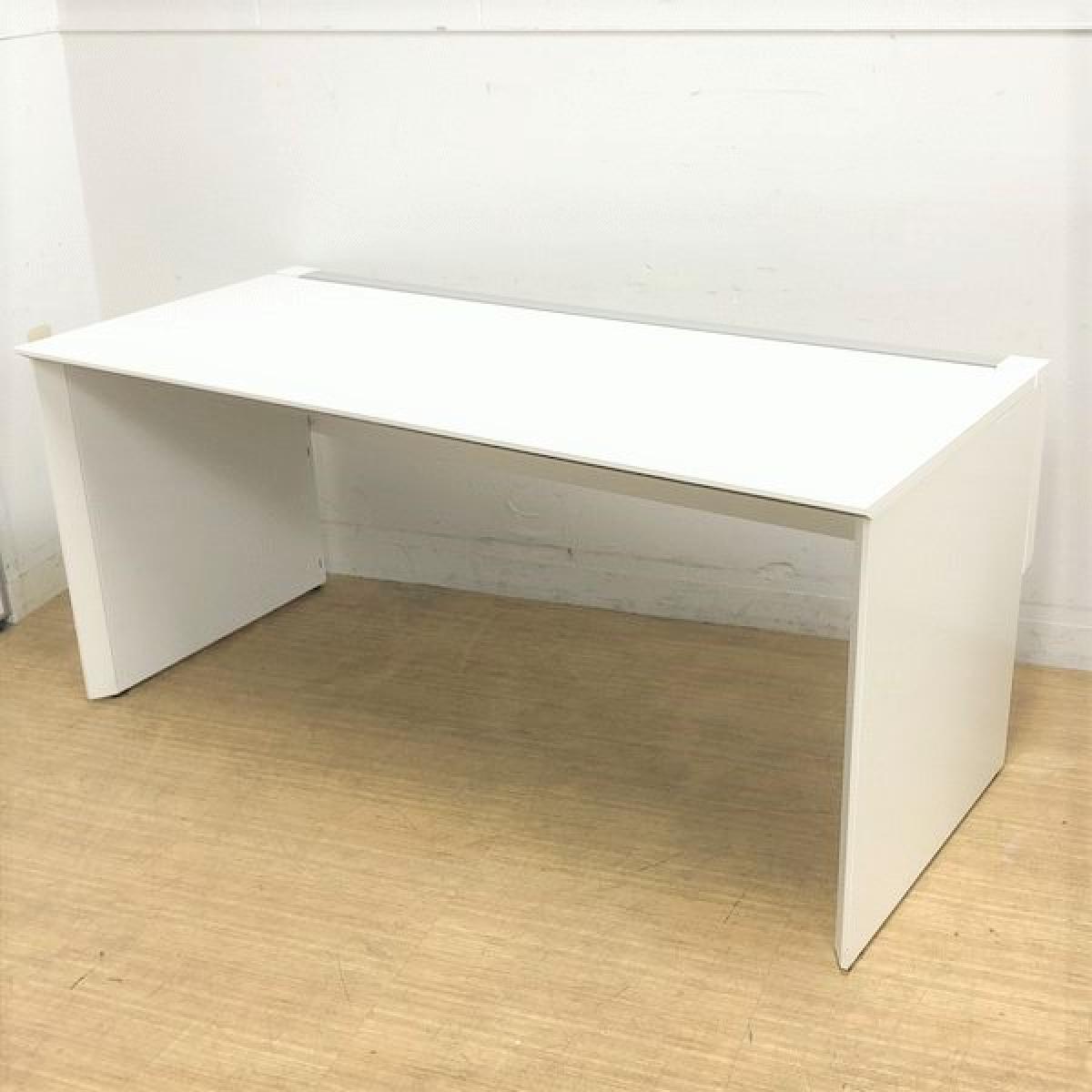 【在庫入替セール】平机（片面フリーアドレスデスク）　コクヨ　ワークヴィスタ　ホワイト　広々のW1600サイズ　足もとを隠すことができるパネル脚
                        ワークヴィスタ
                                    中古
            