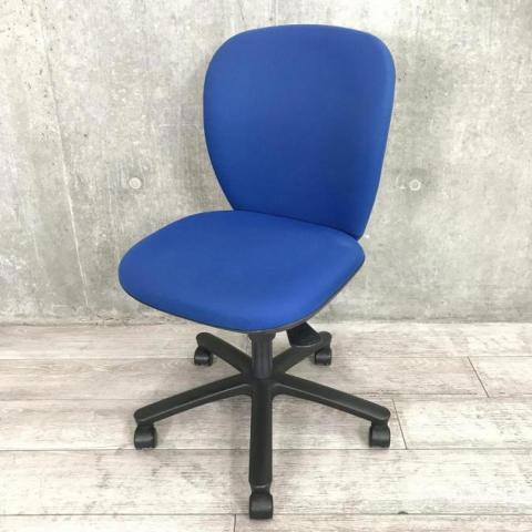 【中古】リエットチェア KFS-740GT-T1 イトーキ（ITOKI） 肘無ローバックチェア