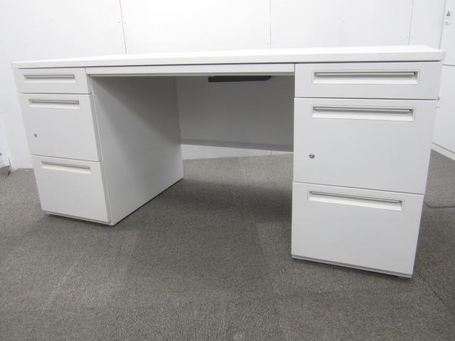 【中古】スカエナ  ウチダ（UCHIDA) 両袖机