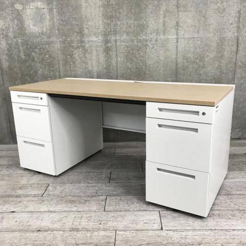 【中古】CZRデスク  イトーキ（ITOKI） 両袖机