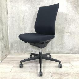 【オフィスの王道！】【納得の座り心地！魔法のように売れ続けている定番のオフィスチェア！】■コクヨ（KOKUYO）製　ウィザード2（wizard2）チェア　肘無し　ハイバック　■ランバーサポート付き　■ブラック【弊社使用欄：A01042127】