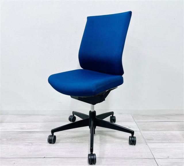 【中古】ウィザード3 樹脂 CRS-G3620F6 コクヨ（KOKUYO） 肘無ローバックチェア