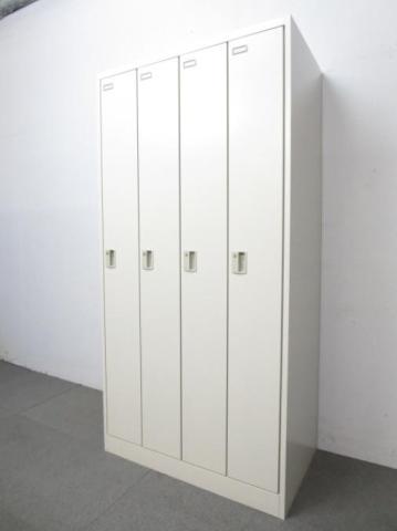 【中古】FZタイプ  オカムラ（okamura） 4人用更衣ロッカー