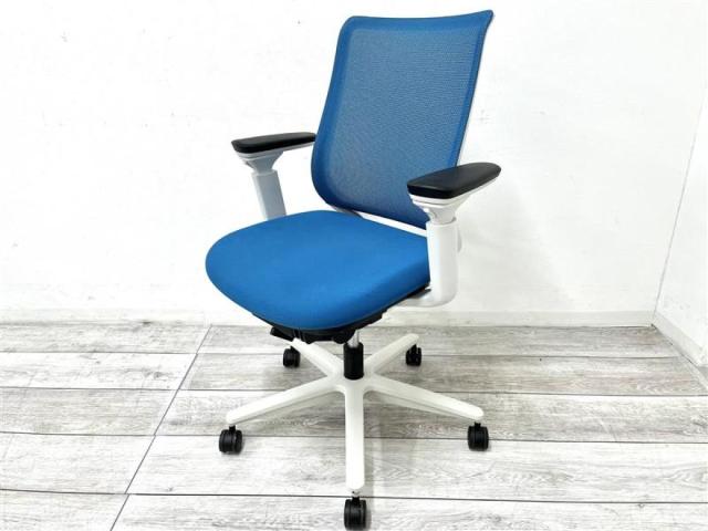 【中古】ミトラシリーズ  コクヨ（KOKUYO） 肘付ローバックチェア