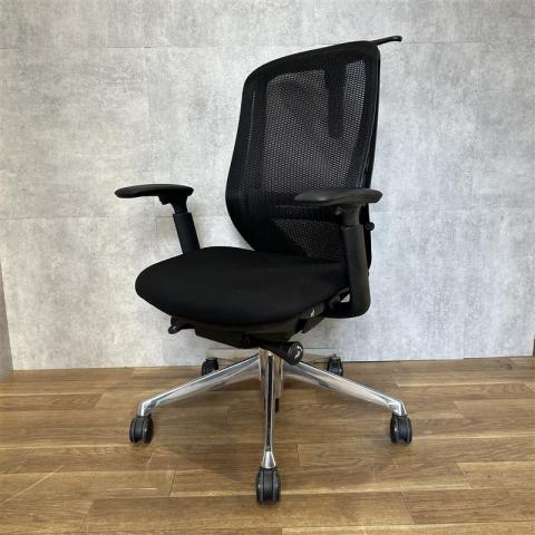 【中古】シルフィー  オカムラ（okamura） 肘付ハイバックチェア