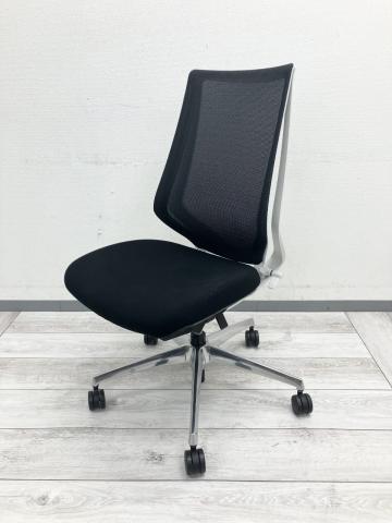 【中古】デュオラ メッシュ CRS-G3000E1 コクヨ（KOKUYO） 肘無ハイバックチェア