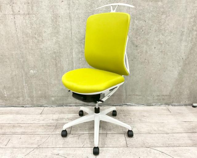 【中古】yera  イナバ（INABA) 肘無ハイバックチェア