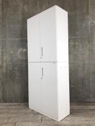 【観音開きですべての書類を見渡せ、必要な書類がラクに取り出せる！人気の書庫セット】/オススメ(おすすめ) /人気商品【弊社使用欄：A01015932　A01015933】■上下両開き書庫セット　ハイキャビネット　■ホワイト　■シリンダー錠/コクヨ（KOKUYO）製　エディア（EDIA）