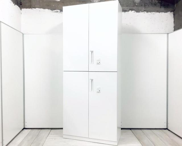 【中古】エディア  コクヨ（KOKUYO） ハイキャビネット／両開き＋両開き