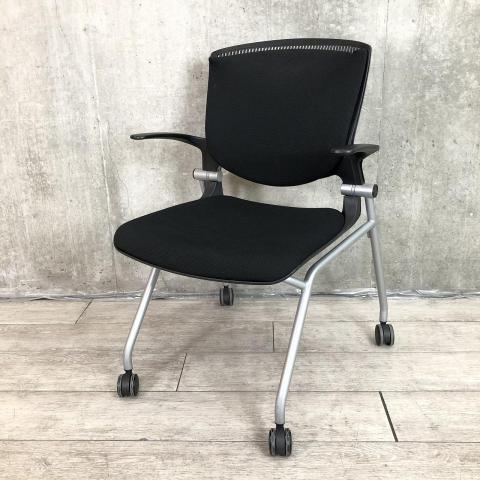 【中古】グラータチェア 8142GB FBA1 オカムラ（okamura） ネスティングチェア