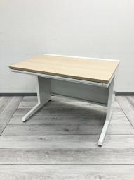 明るい木目が映えるシンプルデスク　#中古家具 #オフィスデスク #岐阜 #中部