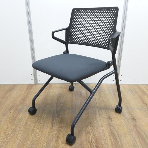 【中古】FM-345 FM-345BB ウチダ（UCHIDA) ネスティングチェア