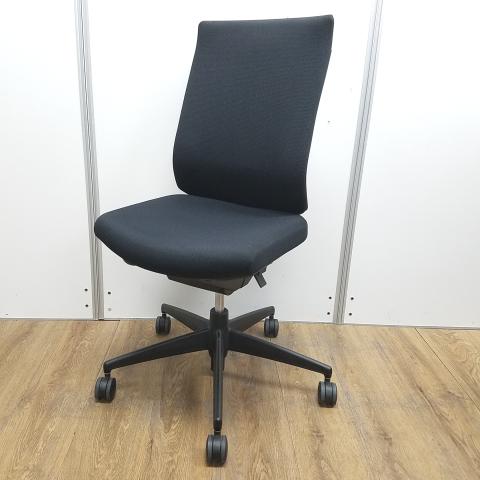 【中古】ウィザード3 樹脂  コクヨ（KOKUYO） 肘無ローバックチェア