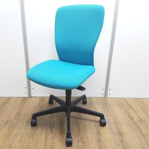 【中古】スラート C335ZR　FSG6 オカムラ（okamura） 肘無ハイバックチェア