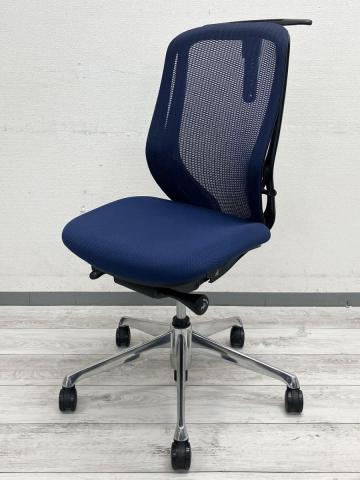 【中古】シルフィーメッシュ C686XW-FMP3 オカムラ（okamura） 肘無ハイバックチェア