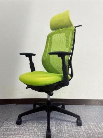 【中古】シルフィーメッシュ  オカムラ（okamura） 肘付ハイバックチェア