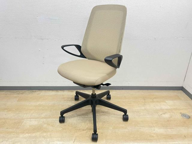 【中古】ノート KJ-176JB-T1Y3 イトーキ（ITOKI） 肘付ハイバックチェア