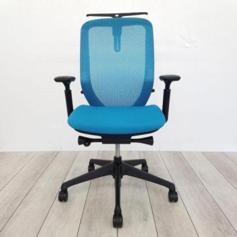 【中古】シルフィーメッシュ C686XR-FMR6 オカムラ（okamura） 肘付ハイバックチェア